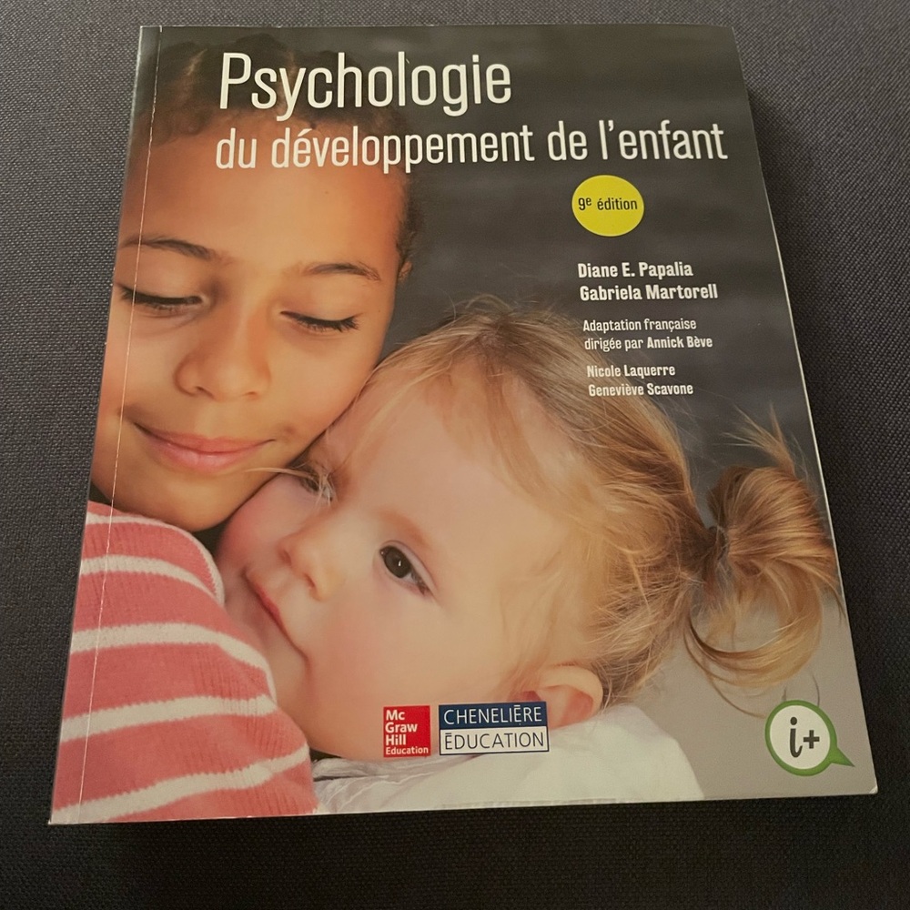 Psychologie du Développement de l'Enfant Book